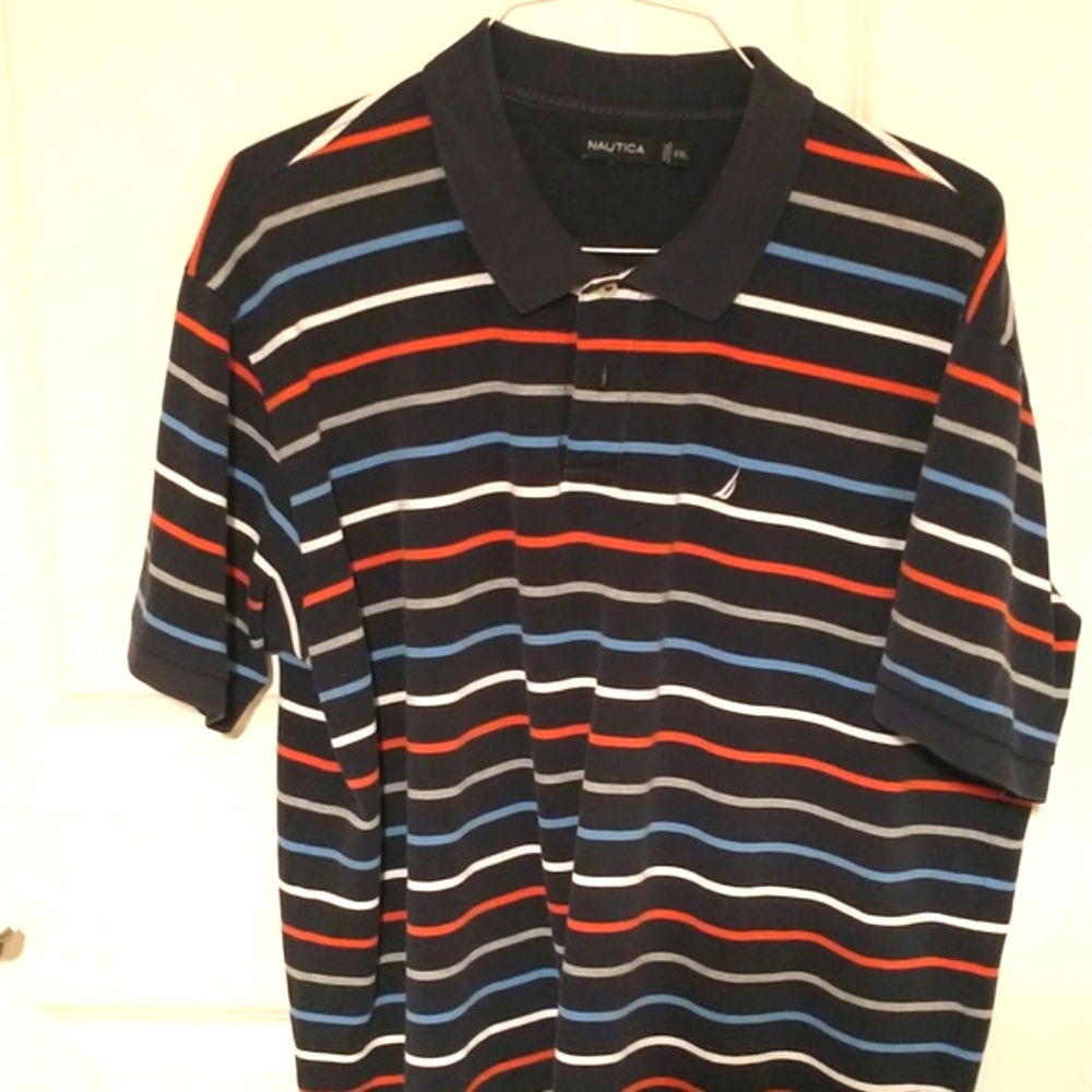 Nautica striped Polo shirt